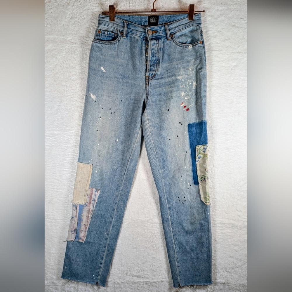 591-BDG Light Blue Slim Straight Jeans